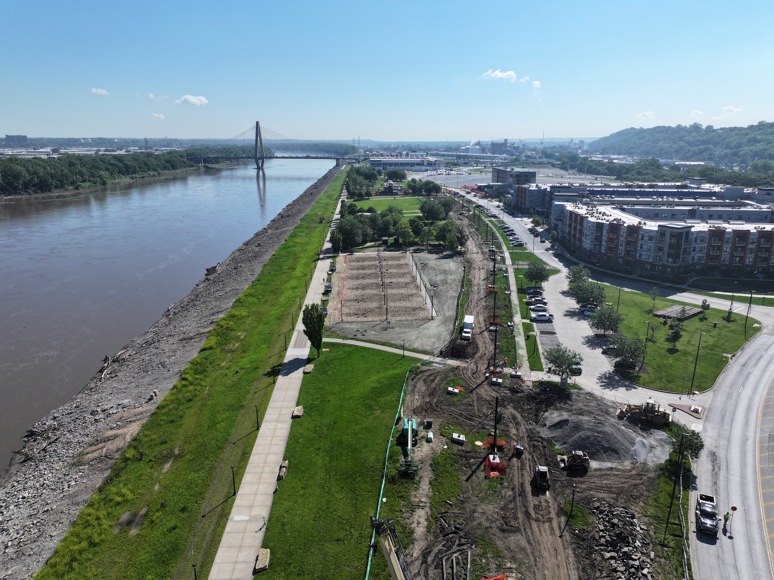 Construction is Rolling on the Riverfront!